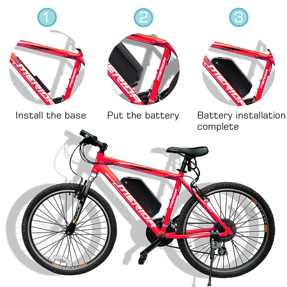 (EU Warehouse)Polly Ebike Lithium 48V 24Ah LG CELLS 21700 Electric Bicycle Downtube Battery For 0 - 1500W Motor - Fengli Power Tech Ltd