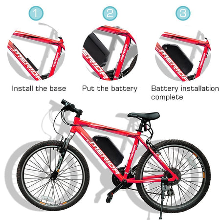 (UK Warehouse) 52V 25Ah Shark/Jumbo Battery reention polly DP - 7 super shark Li - ion battery ebike batteries pack 250w - 1500w Bafang/Voilamart and Other Motor(With Charger & BMS Board) - Fengli Power Tech Ltd
