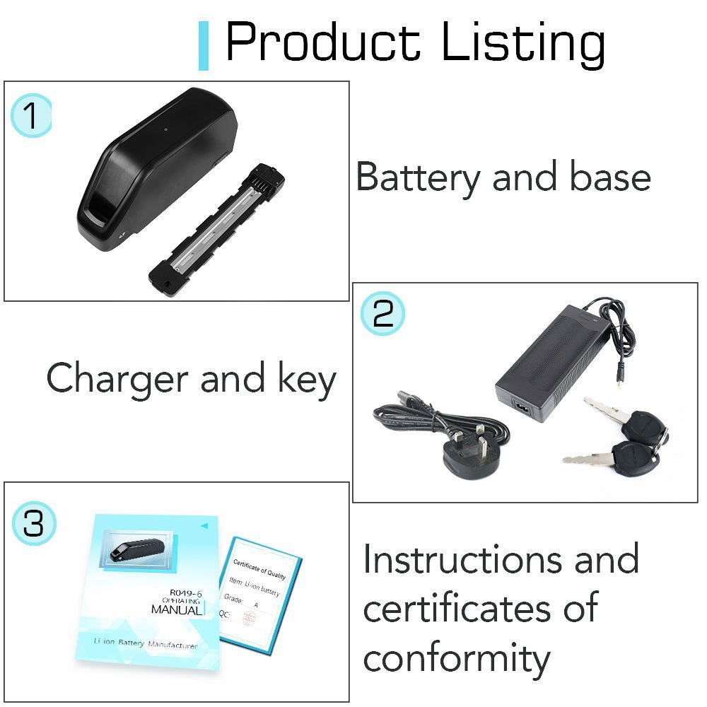 (UK Warehouse) 52V 25Ah Shark/Jumbo Battery reention polly DP - 7 super shark Li - ion battery ebike batteries pack 250w - 1500w Bafang/Voilamart and Other Motor(With Charger & BMS Board) - Fengli Power Tech Ltd