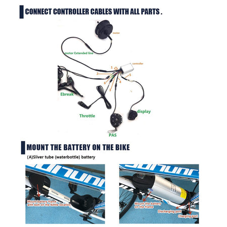 (UK Warehouse)26" Front wheel 48V 1000W E - Bike Wheel Hub Motor Conversion Kit for Electric Bicycle Bike DIY - Fengli Power Tech Ltd