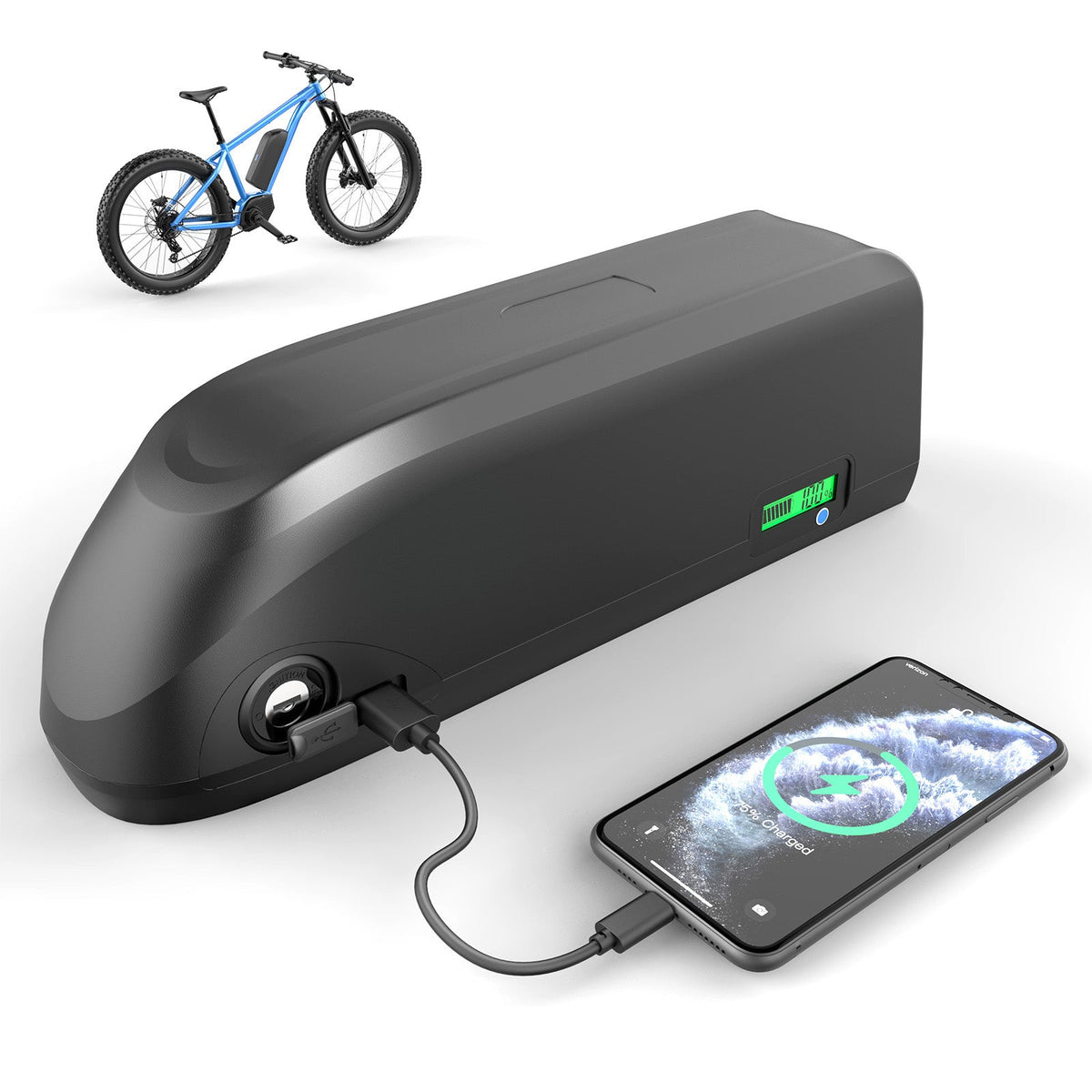 48v 1500w Electric Bicycle Kit With Battery 48v 1500w Battery 20AH