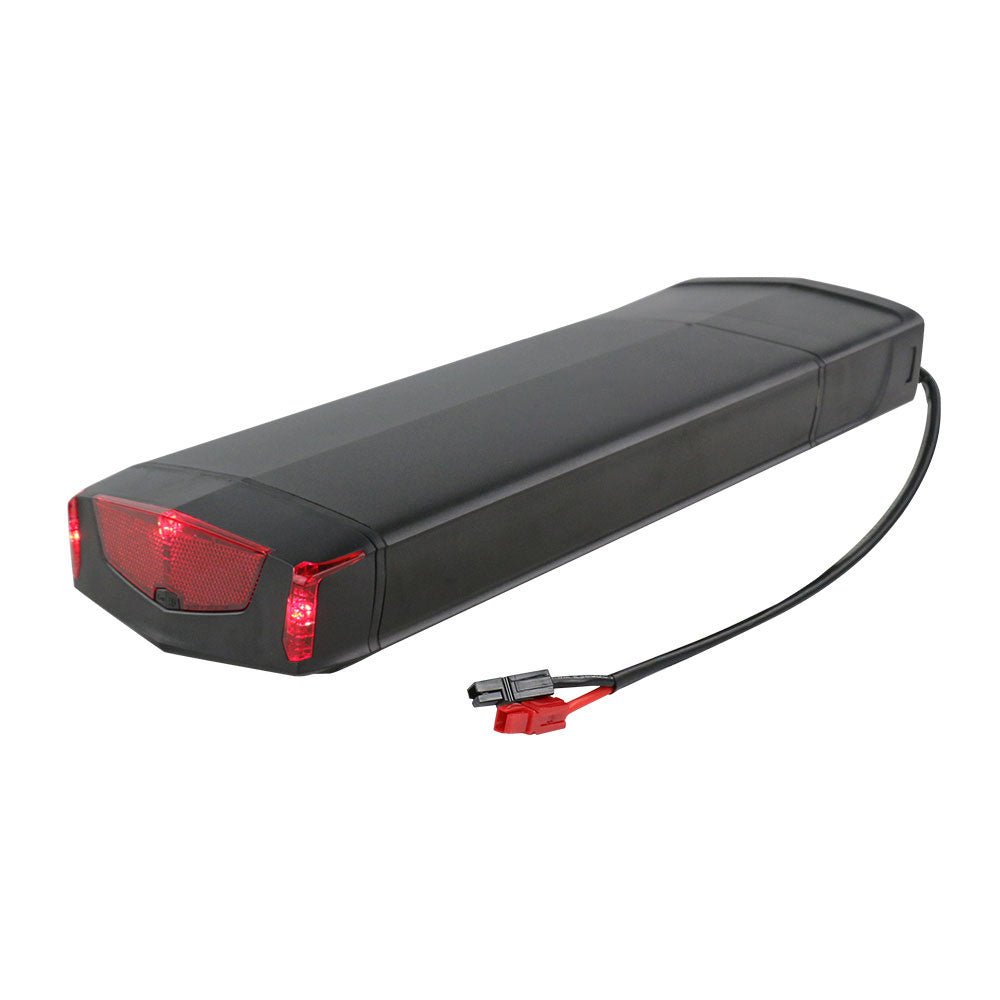 (UK/EU Warehouse) 36V 48V Ebike Battery Lithium lon Rear Rack Battery ...