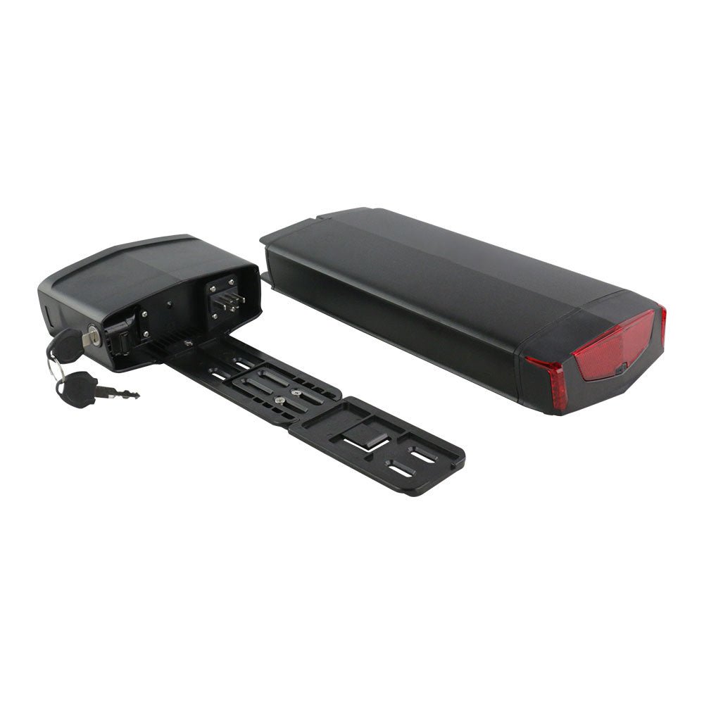 (UK/EU Warehouse) 36V 48V Ebike Battery Lithium lon Rear Rack Battery ...