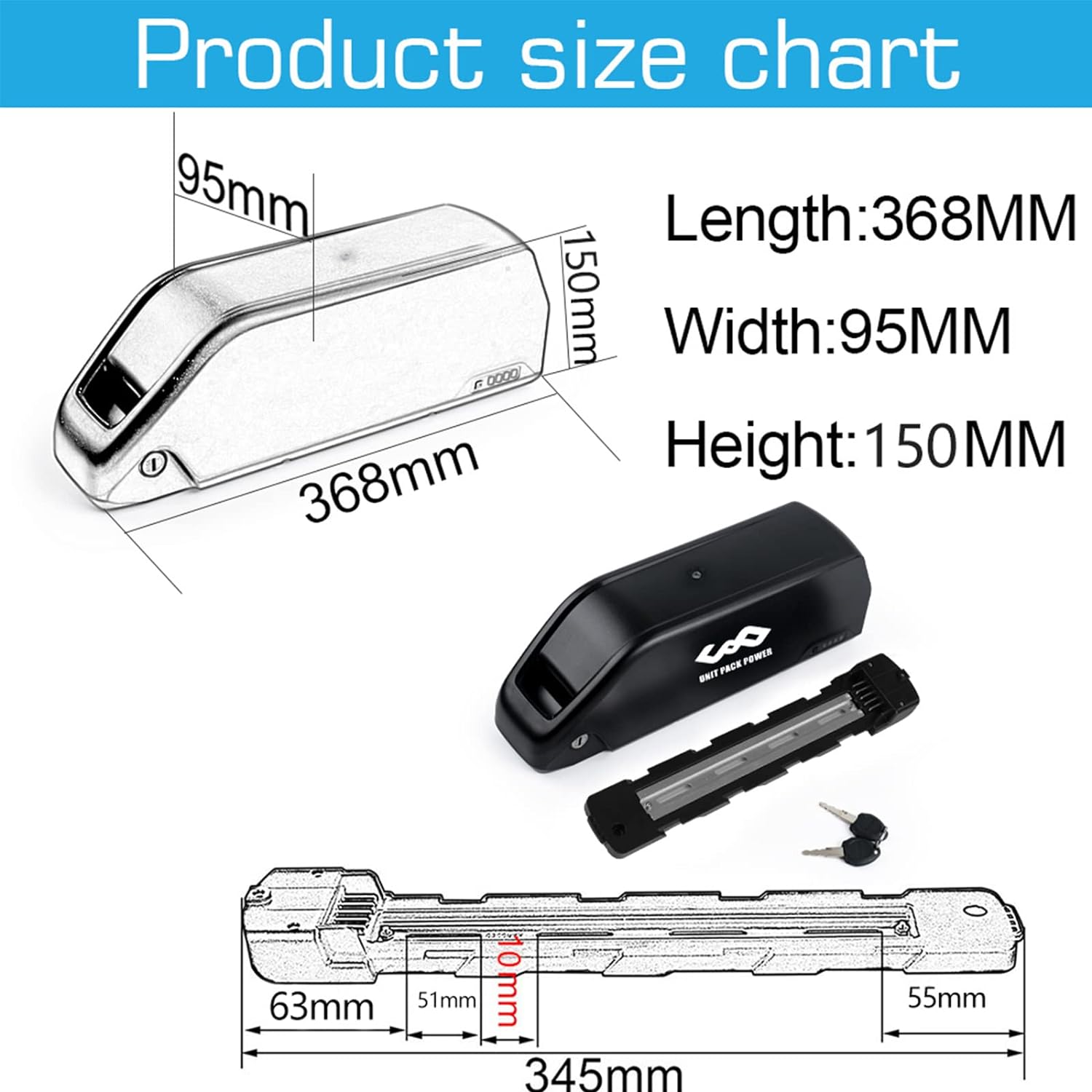 21700 Shark/Jumbo Battery reention polly DP-7 super shark 48V 52V ebike batteries pack 24Ah for 250w-1500w Motor